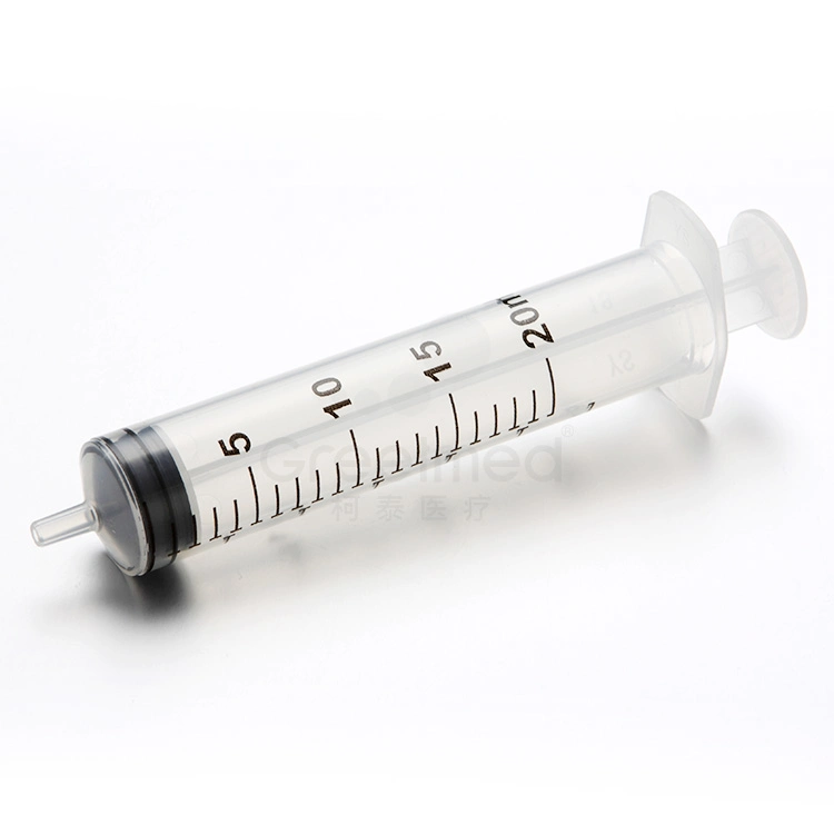 FDA Approved Medical 1ml 3ml 5ml 10ml 20ml 60ml Plastic Luer Lock Slip Disposable Syringe with Needle