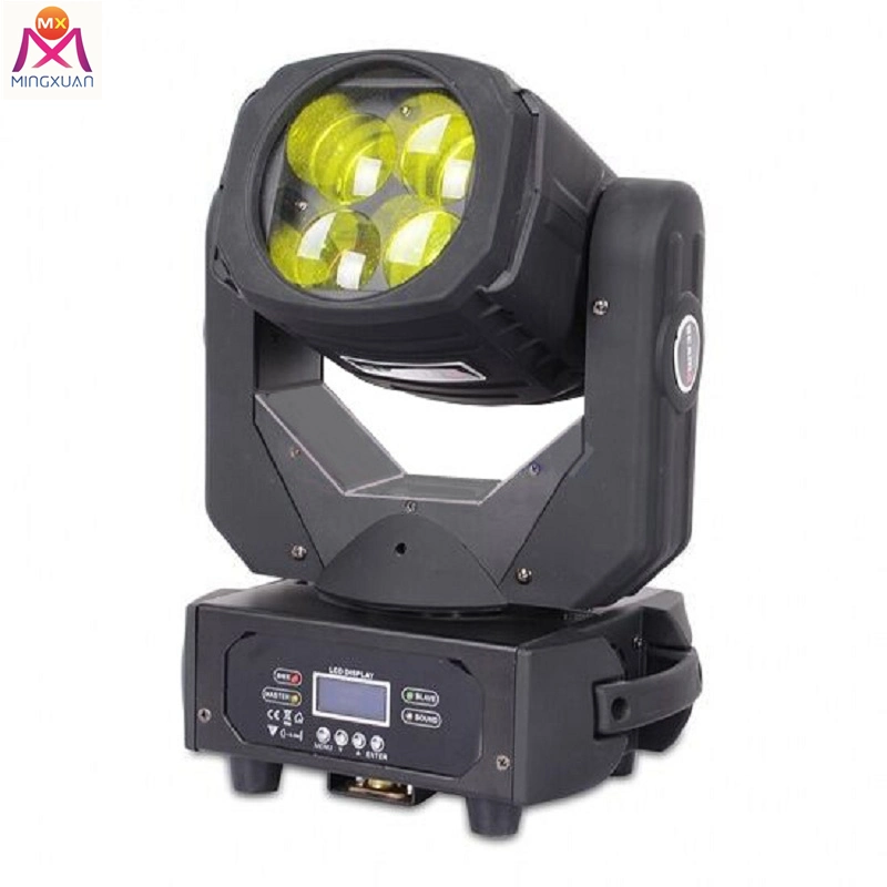 140W LED Beam Moving Head Light RGB Stufe 4 * 25W Schütteln Farbstofflampe