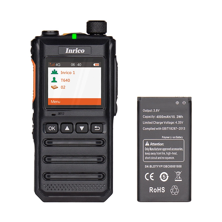 High quality/High cost performance Rechargeable Lithium Battery 4000mAh Walkie Talkie Battery Inrico B-50g