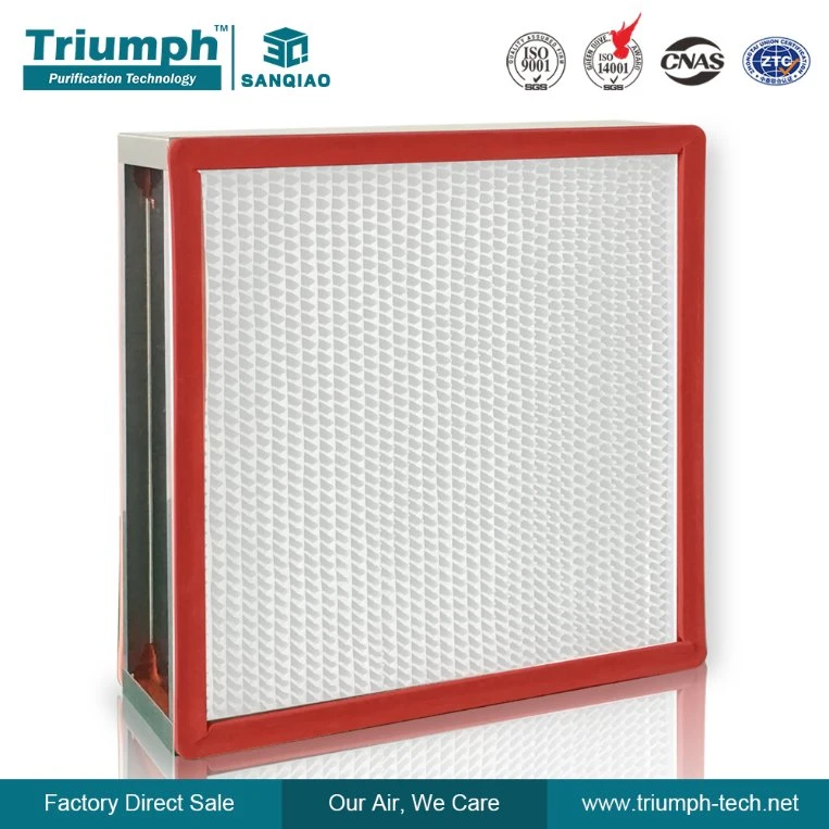 High Temperature H13 H14 Air Purifier HEPA Filter Price