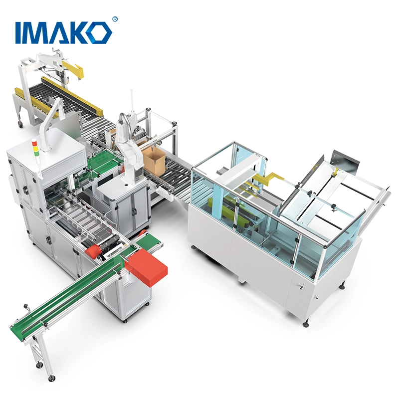 Imako Controle Automático fácil em pequena escala idéia de negócio que faz maquinaria Casa de banho / Cozinha rolo de tecido linha de produção WC papel de fabricação Embalagem Máquina