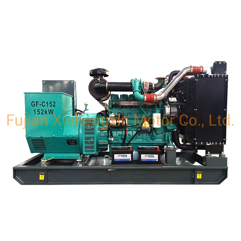 Soundproof 188kVA Cummins Prime Power Generator Diesel Genset for Rental