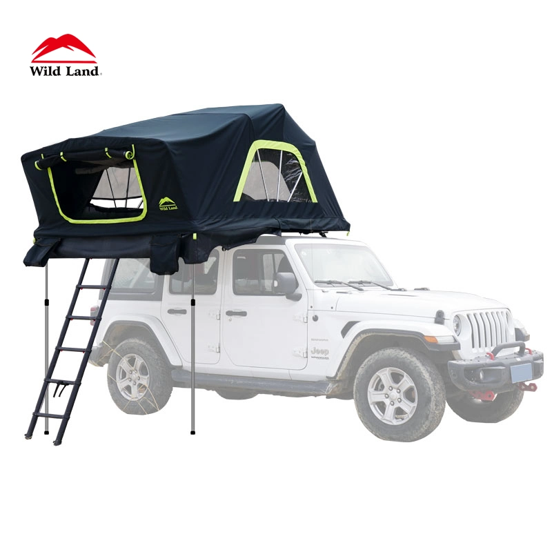 Hard Shell Roof Top Tent 6 Person Family Camping Overland