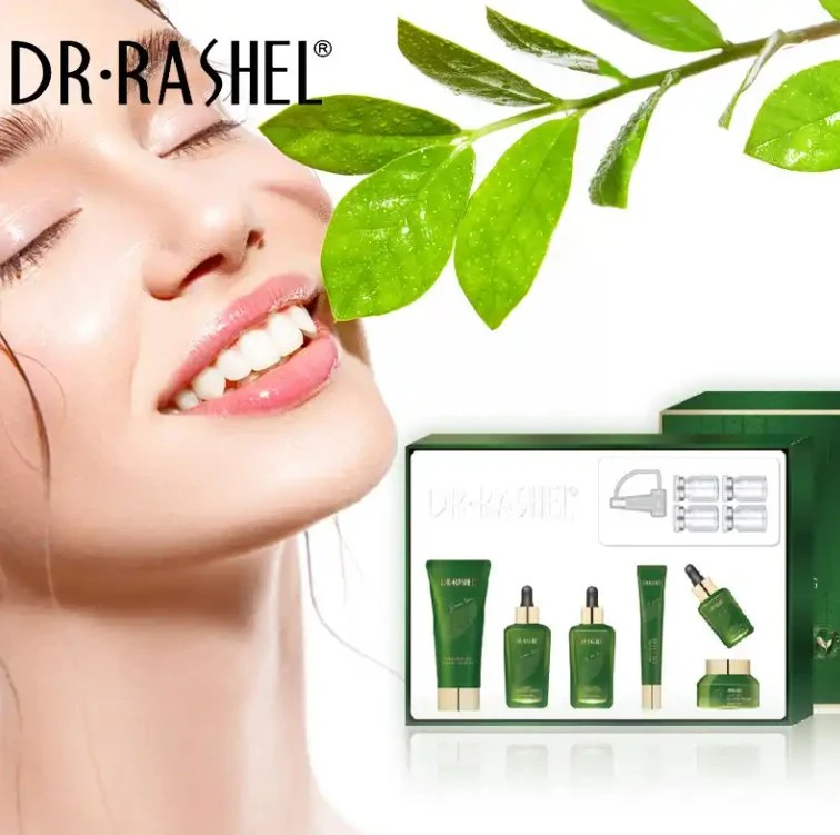 Cuidado de la piel té verde purificar equilibrio Kit de cuidado de la piel 10 PCS/Set Cuidado facial hidratante de la piel