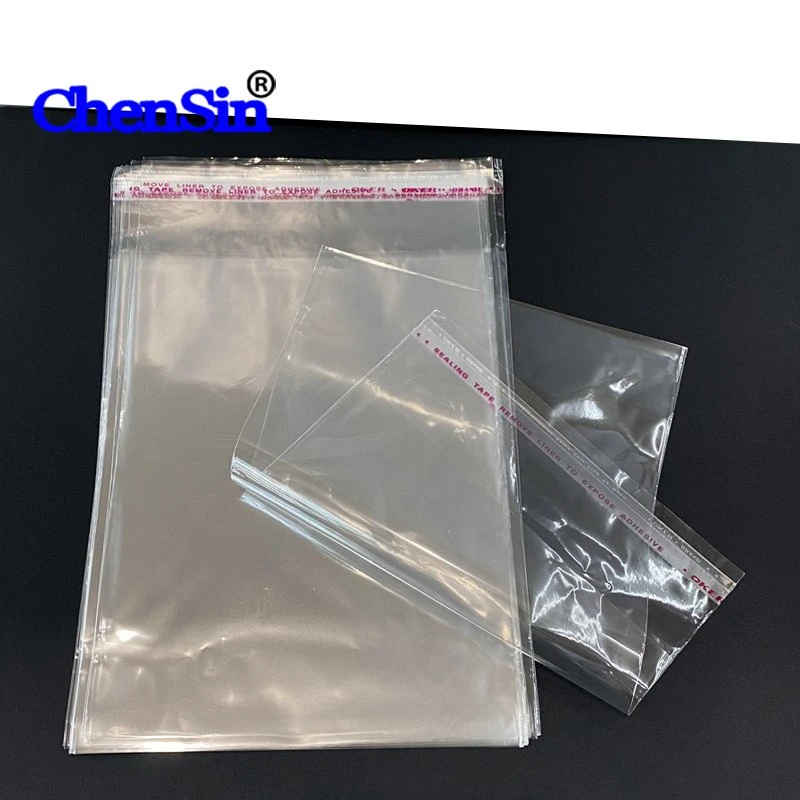 Clear Plastic CPP Self-Adhesive Poly Bag with CD Box Packing Bag