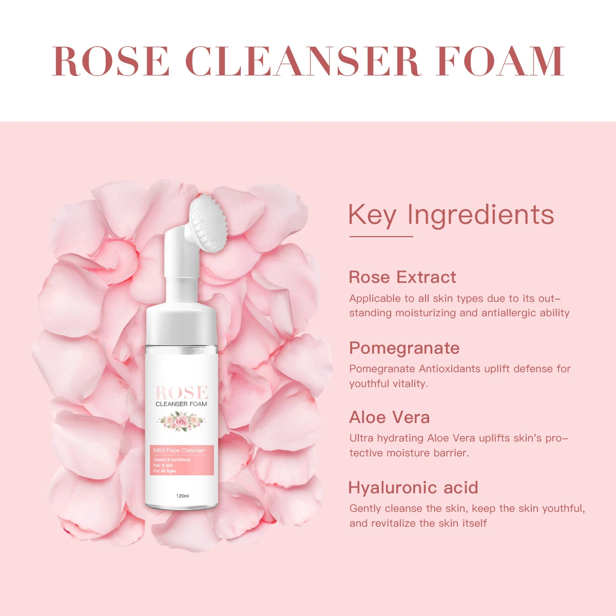 Aixin Cosmetics Skin Care Set Rose Whitening Repair Firming Korean Skincare Kit