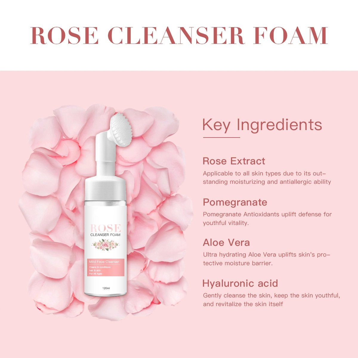 Aixin Kosmetik Hautpflege-Set Frauen Gesichtshaut-Pflege-Kit Rose Hautpflege-Set Feuchtigkeitsspendende Whitening Repair Firming Korean Skincare Setzen