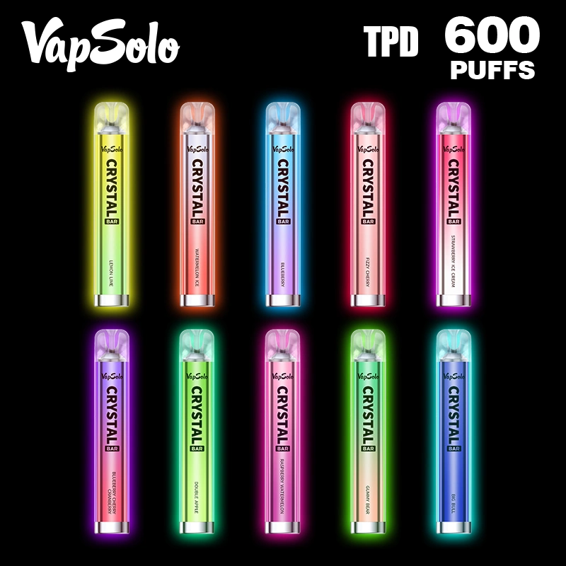 Qualité supérieure Vapeak Meshbar 600 Vapesolo nicotine 50 jus liquide Diffuseur stylo Melatonin Vape Mini électrique Hookah
