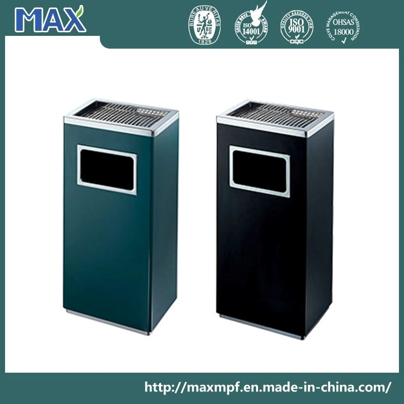 Top-Selling Hotel Garbage Waste Bin with Top Ashtray