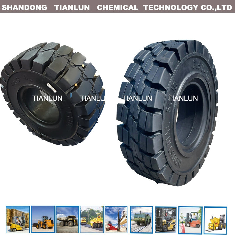 Industrial Forklift Parts 650-10 Solid Tyre 700-12 21*8-9 600-9