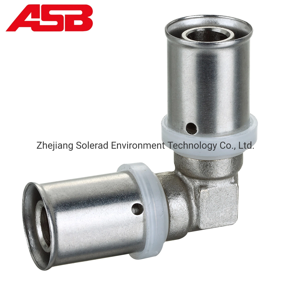 En ISO21003 Cw617n Pressfittings aus Messing für Mehrschichtrohre