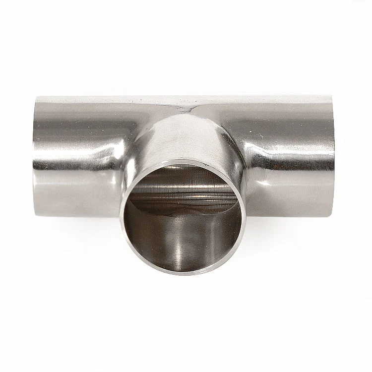 Stainless Steel Sanitation SS304L Butt-Weld Equal Tee