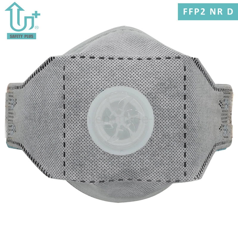 Wholesale/Supplier N95 Mask Black Disposable Folding Fish Type Face Mask at FFP2 Nr D Filter Rating for Construction Industry