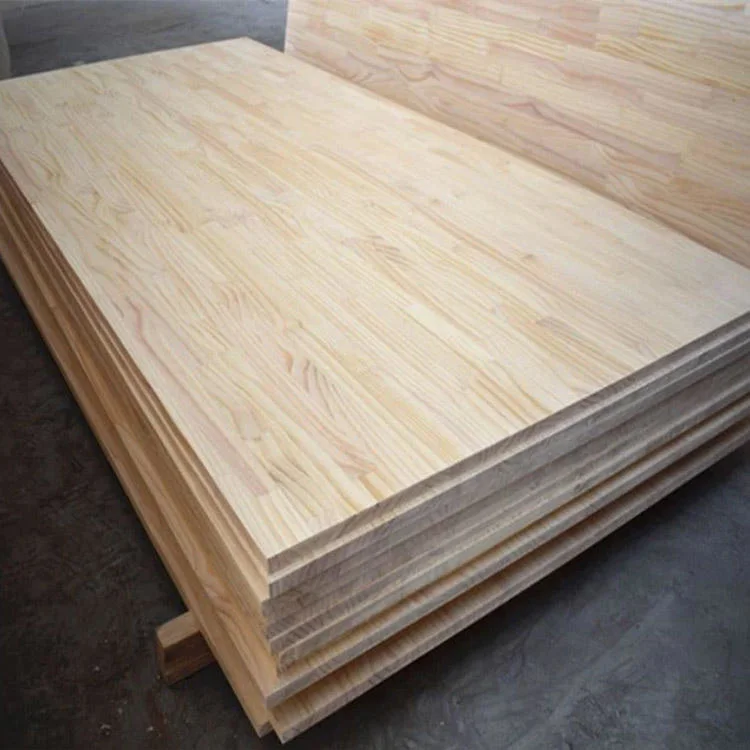 High Grade Russian Pine Edge Glued Board Lumber Solid Wood