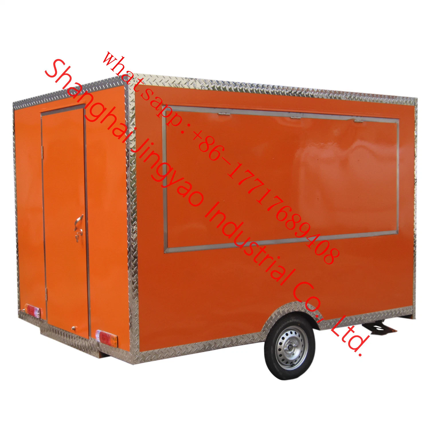 New Concession Stand Trailer Mobile Kitchen Food Trailer Mobile Operated Cart Processional Manufacturer Food Cart New Design Food Kiosk Cart