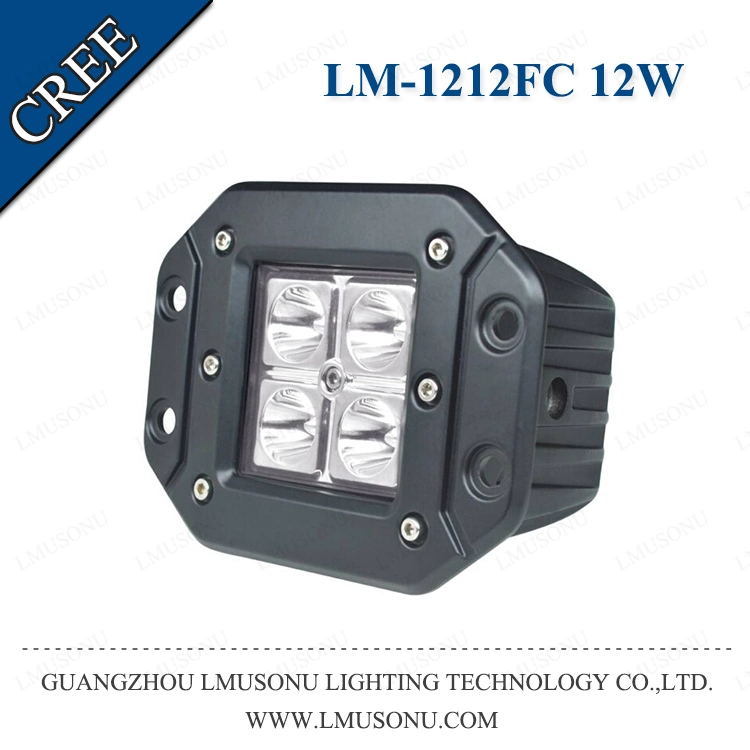 LED Work Light 12W 3 Inch 10-30V 6000K CREE Car Parts for Trucks