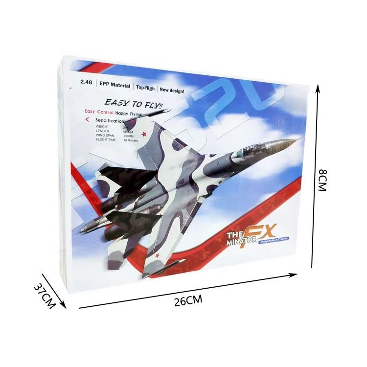 Hot Sale Su35 RC Plane Remote Control Jet Fighter Plane 2CH Flying Foam Plane Distance About 120m RC Toy