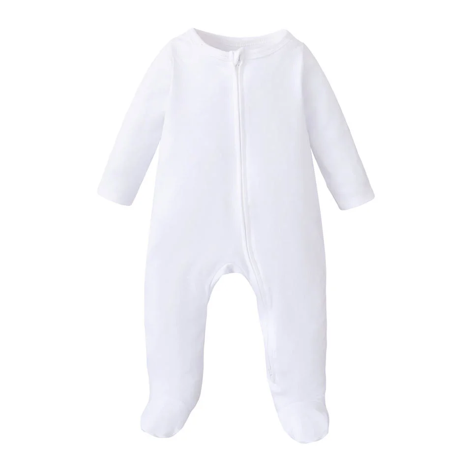 Специальный цельный бамбук хлопок молния Детский Ропер обувь Pajamas Newborn Одежда для детей