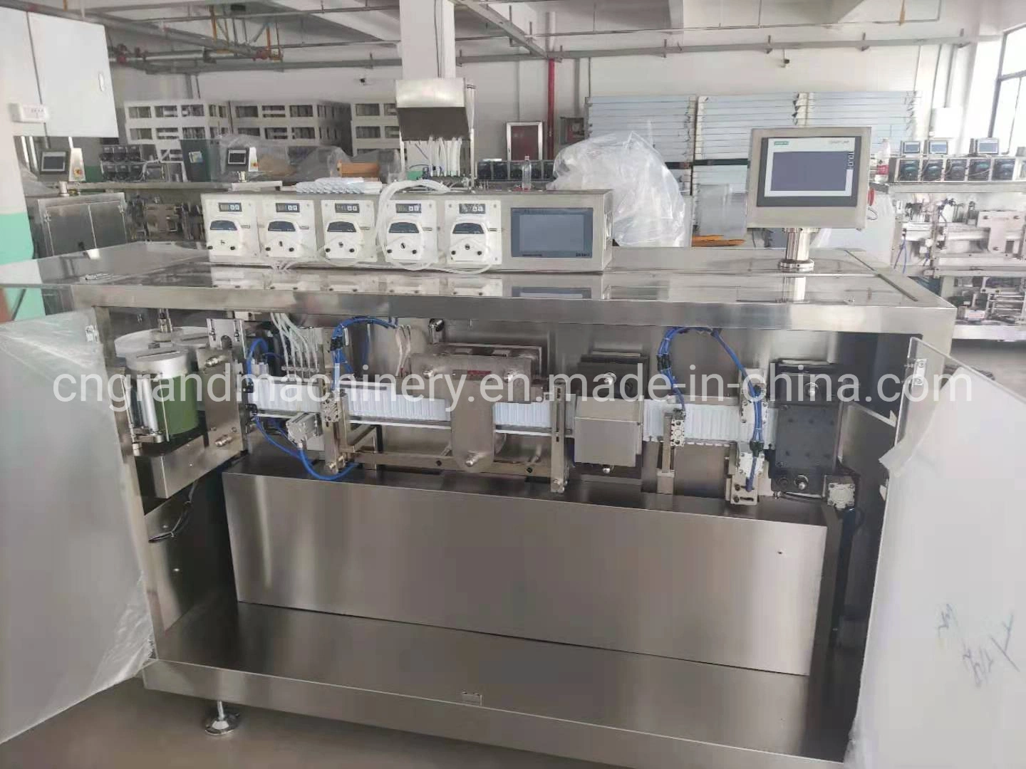 Ggs-118p5 Plastic Ampoule Thermoforming Filling Machine Automatic Liquid Filling and Sealing Machine