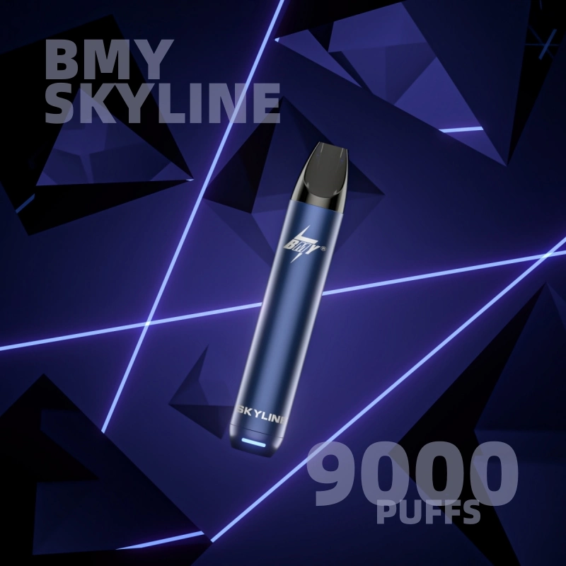 BMY Skyline Personalizar 9000 Puff cigarrillos electrónicos Atomizer Pod desechable VAPE