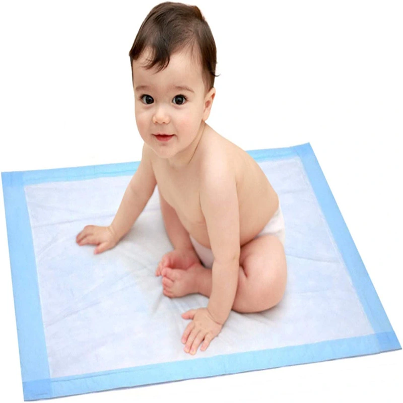 Almohadilla desechable para bebés, 100 cuenta Thicken y High absorber Incontinence Changing Pad