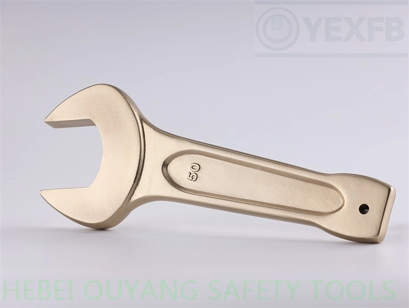 Non-Sparking Oil Gas Safety Tools Striking Open Spanner/Wrench Al-Cu or Be-Cu Atex