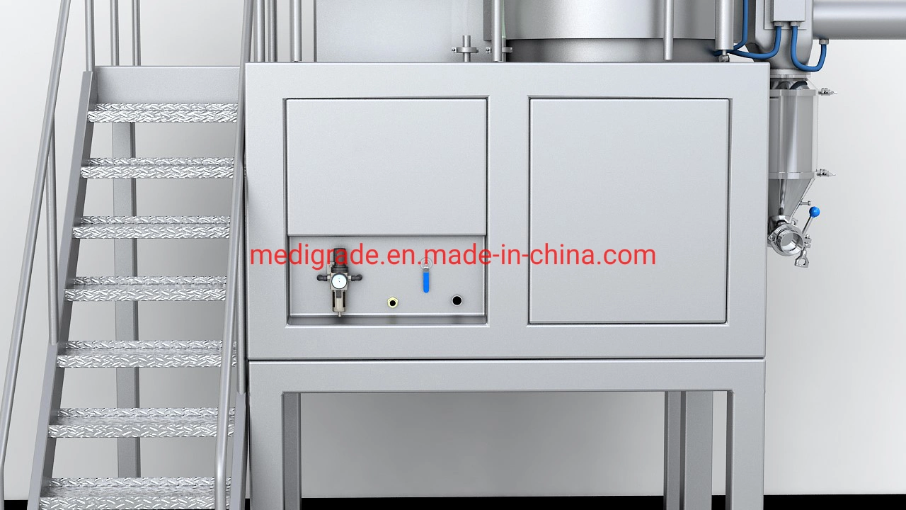 New Type Good Manufacture Practices Approved Pharmaceutical High Shear Mixing Granulator