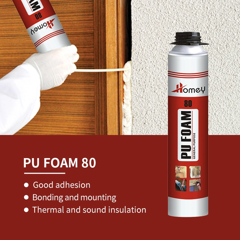 Homey Maufacturer Direct Sale 750ml Custom One Component PU Foam