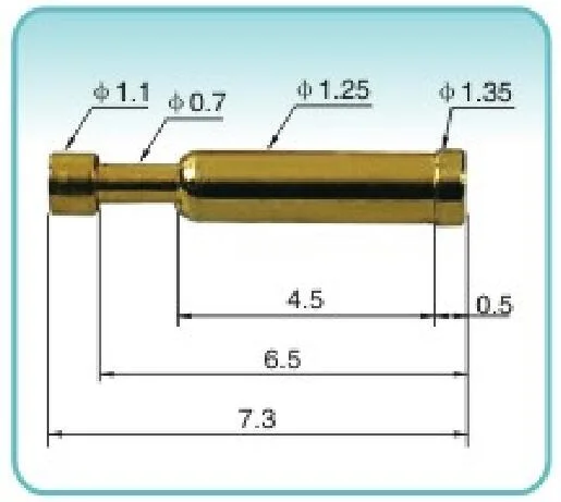 Conector de prueba de carga de auriculares Bluetooth estanco Spring Pogo PIN