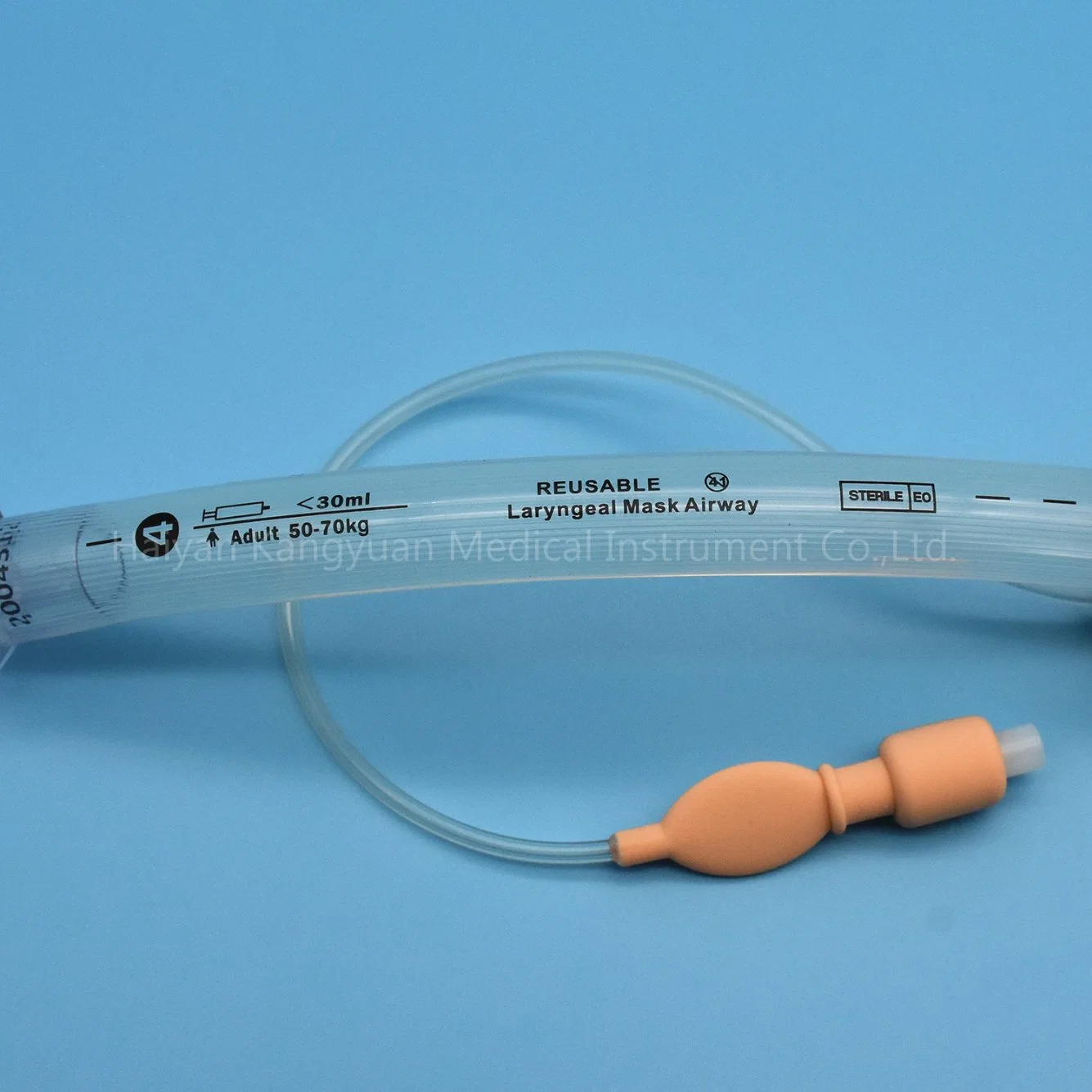 Anesthesia Laryngeal Mask Airway Reusable/Disposable Silicone Medical Instruments