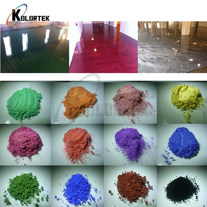 Metallic Effect Epoxy Floor Pearl Pigment Dyes