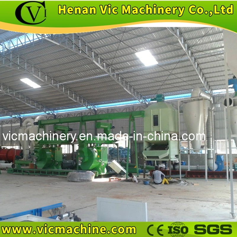 1200kg/h Wood pellet production line