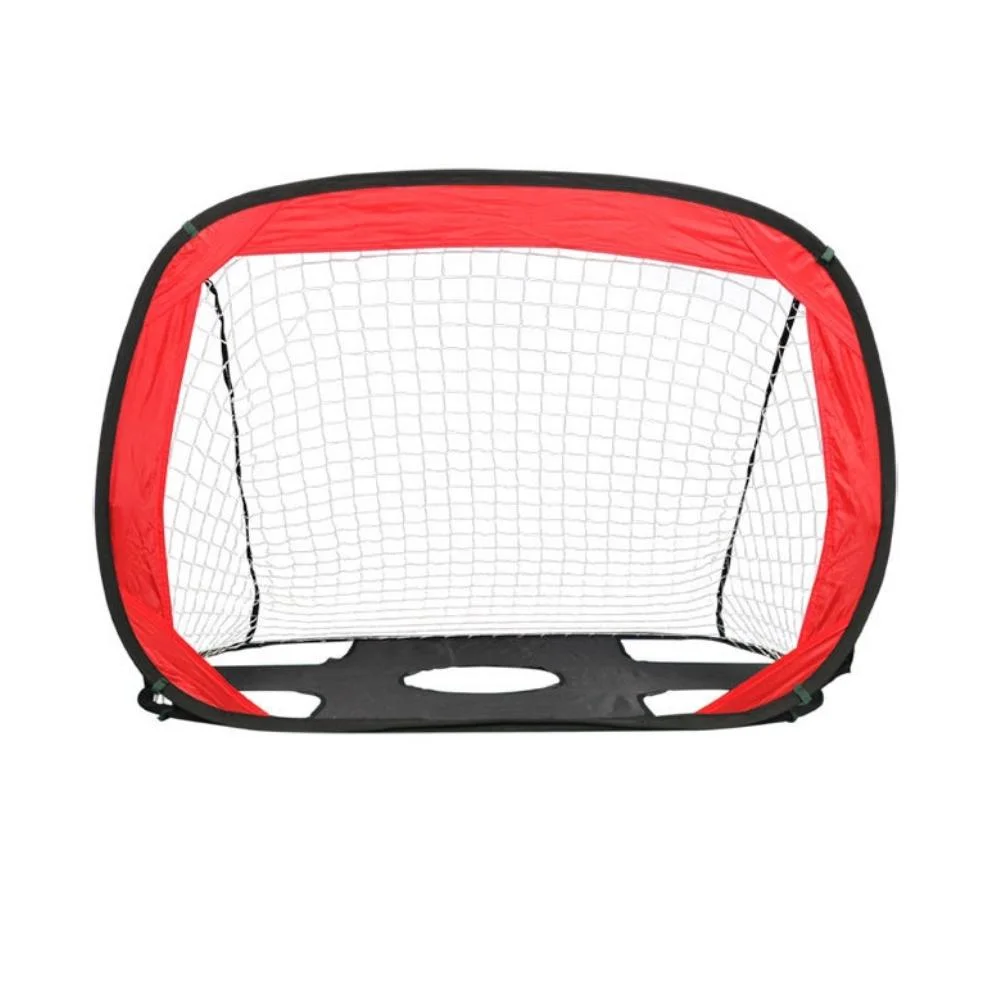 Children Soccer Goal Training Teaching Aids Foldable Portable Kids Pop up Soccer Target Net with Carry Bag Shooting Hockey Balls Training Wyz20049