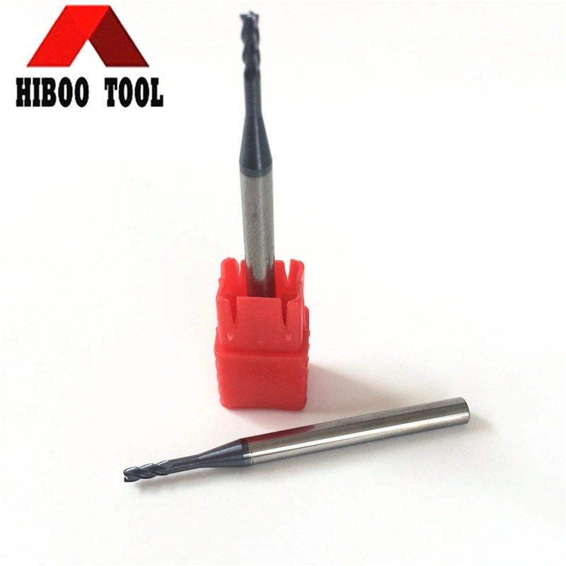 Hotsale HRC55 Coated Solid Carbide Long Neck End Mill for Machine Tool