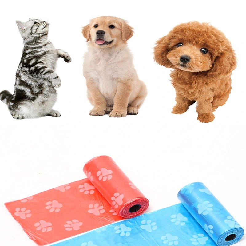 Best Sale Modified Plastic Materials Dog Poop Bags Biodegradable Process Into CO2 and H2O Eco Friendly