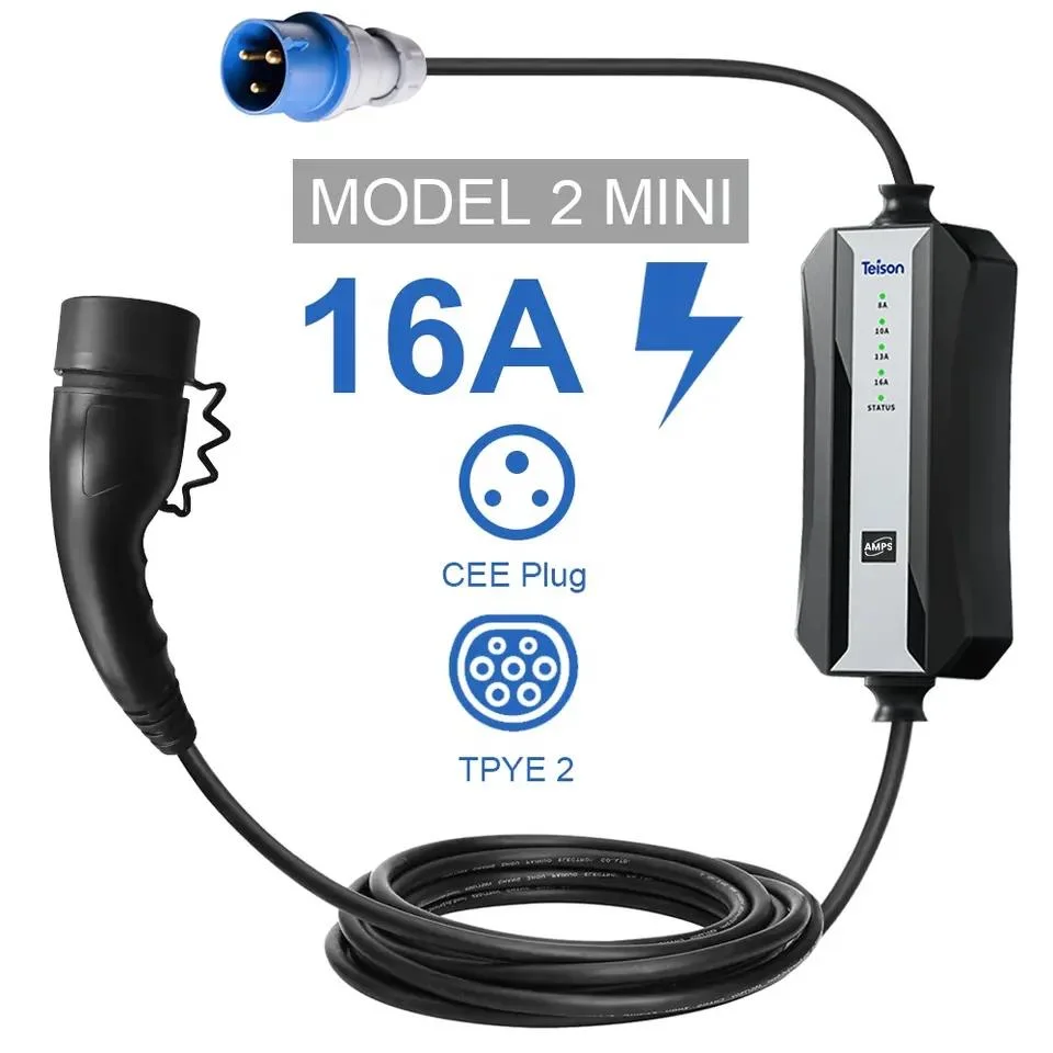 Chargeur de véhicule électrique portable de qualité supérieure niveau 2 Type 1 Stations de charge Smart 3.5kw AC pour véhicule électrique domestique