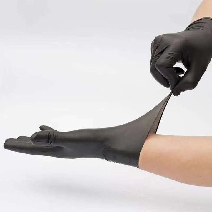 Powder Free Long Sleeve Disposable Nitrile Glove