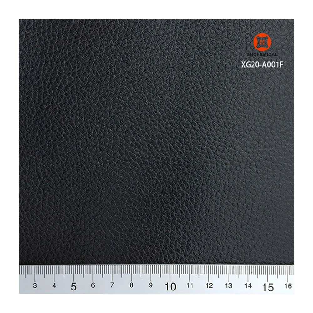 1.2mm Lichi Texture Shoe Upper Leather Ecofriendly Microfiber Leather
