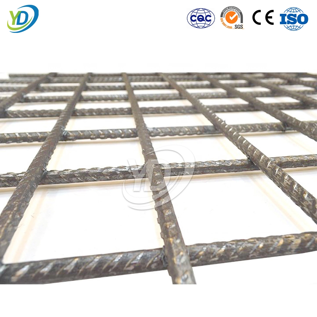 Yeeda Wire Mesh 100m 200m vergalhão de Aço de arame soldado painéis de malha China Factory 6mm de espessura Square de arame soldado painéis de malha utilizada para estaleiro