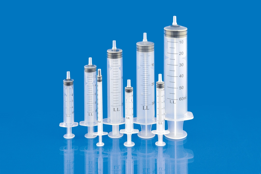 Medical Use 1ml Three Parts Disposable Syringe Luer Slip with or Without Needle with CE, ISO13485