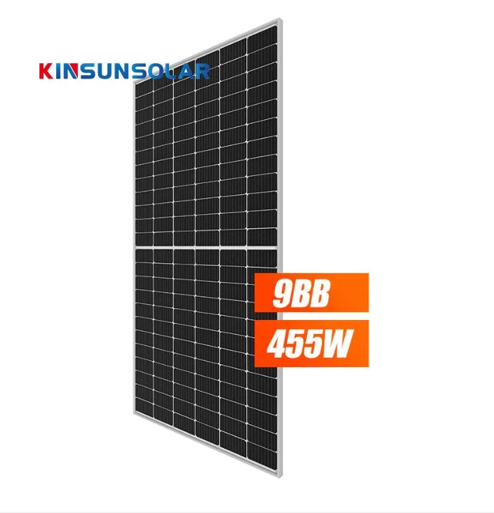 415W 420W 430W 440W 450 W Painel Solar Mono PERC de meia-corte Para sistema de alimentação solar