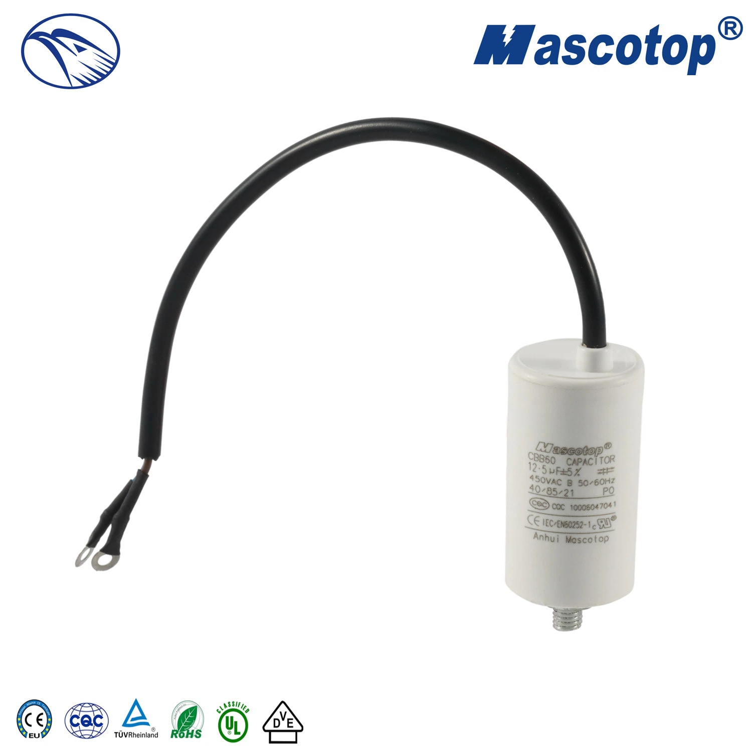 Widely Used Cbb60 Capacitor with Steady Electric Performance