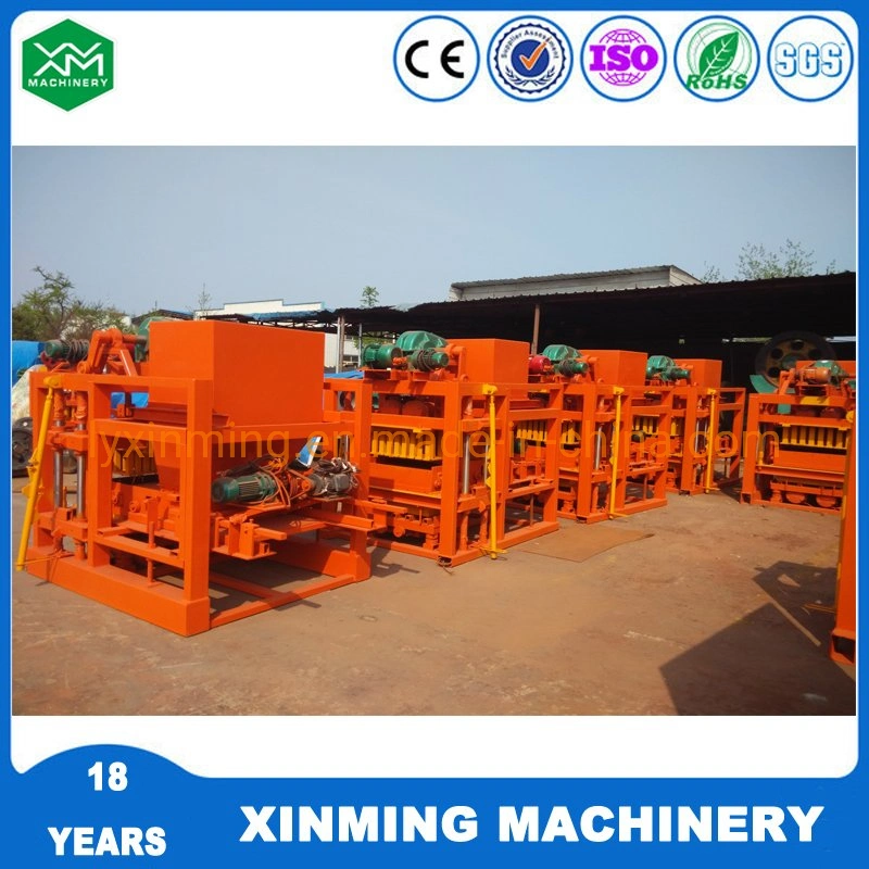 Wide Used Qt4-25 Concrete Block Making Machine Construction Machinery