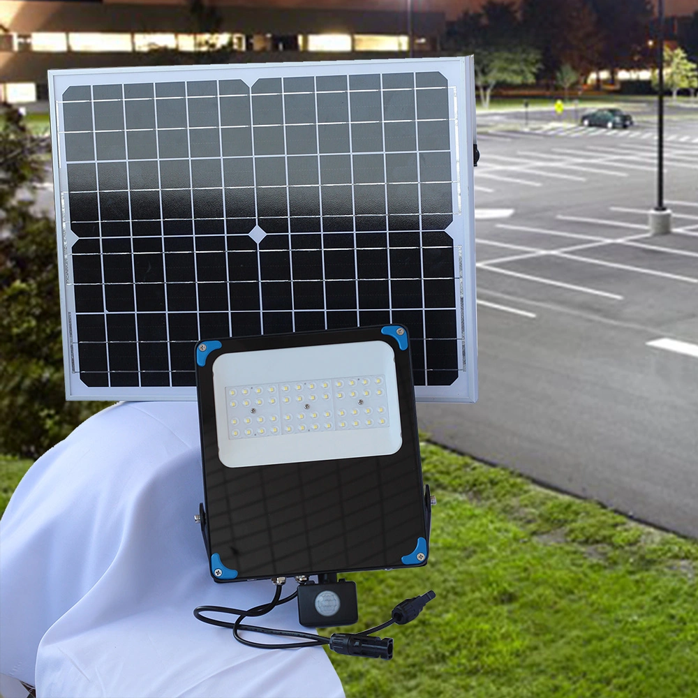Solar Fabricante fábrica CE sensor LED Calle exterior COB Lawn Luz de carretera de inundación de pared de jardín
