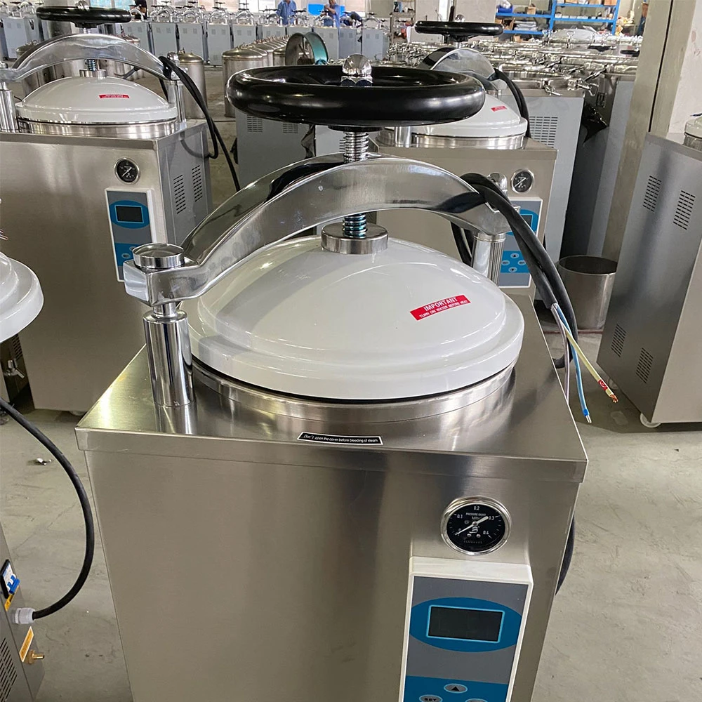 El esterilizador a vapor presión vertical laboratorio Multifunción Automático de 35L/50L/75L/100L de esterilizador