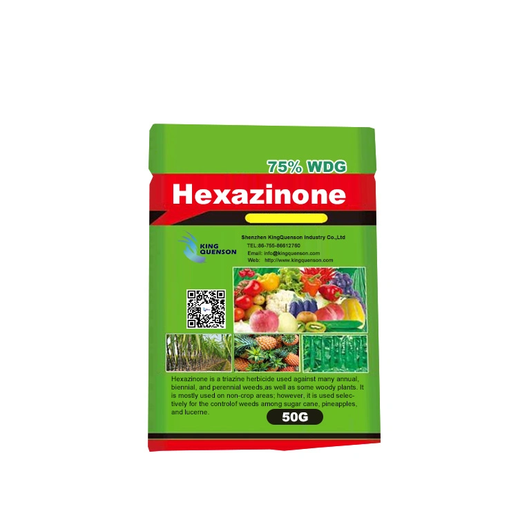 King Quenson pesticida Weedicide hexazinona 98% TC hexazinona 75% WDG Para el control de hierba