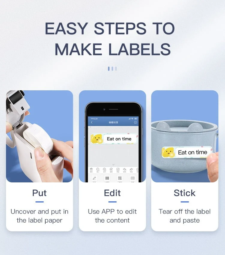 Niimbot D11 Portable Barcode Label Printer Compatible with Ios Android