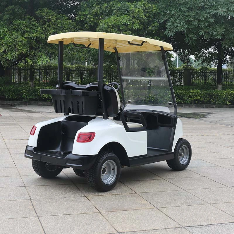 Manufacture Marshell New Model Factory Price 4kw AC Motor Sightseeing Classic Lifted Cart Electric Golf Car with 2 Seats CE Approved (DG-M2)