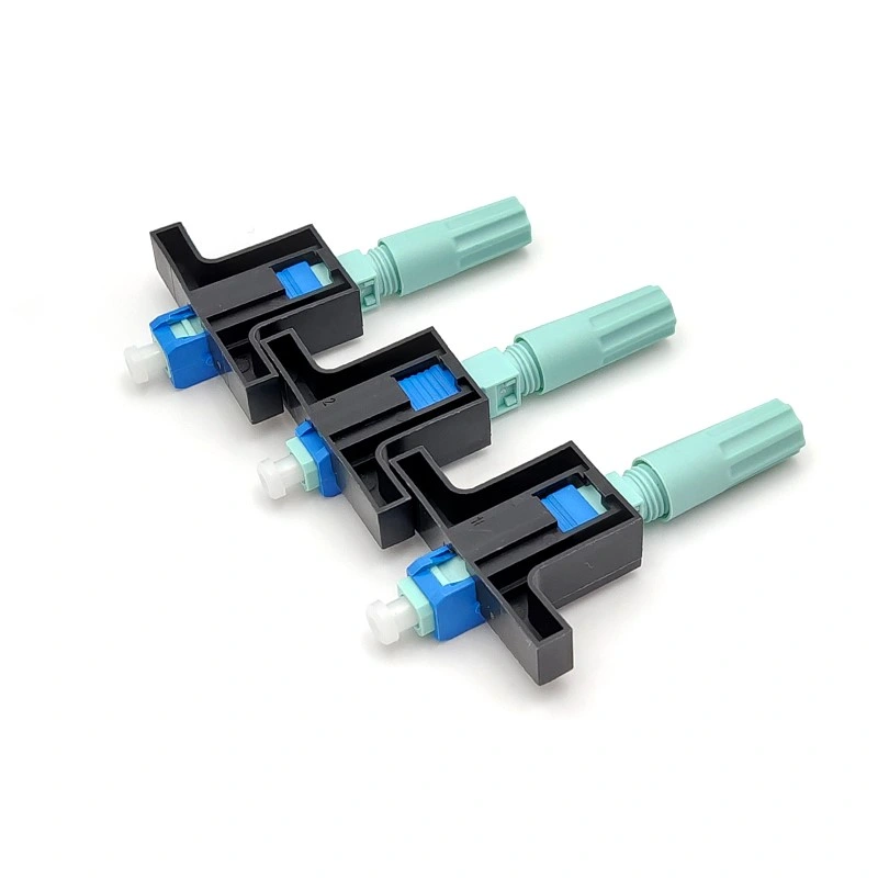 Sc/Upc Fiber Optic Quick Assembly Connector Sc Fiber Quick Connector Scupc Optical Fiber Fast Connector for Drop Cable