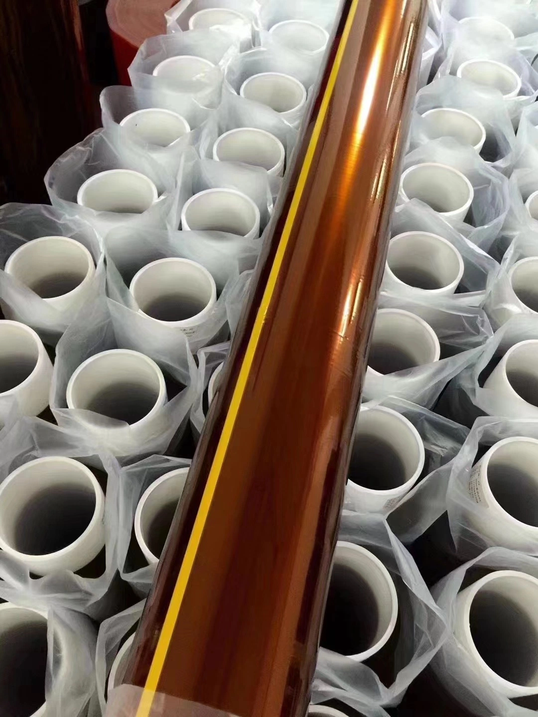 High Temperature Installation 12530 Silicone Adhesive Tape Polyimide Kapton Tape